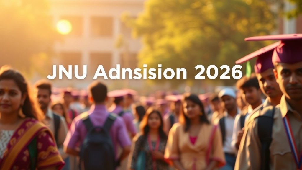 JNU Admission 2026 Online Application – Eligibility, Dates & Complete Process Guide
