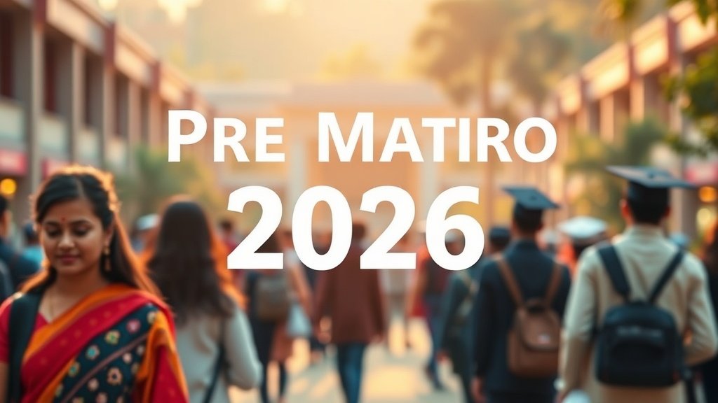 Pre Matric Scholarship 2026 Registration Guide – Complete Application Process, Eligibility & Deadlines