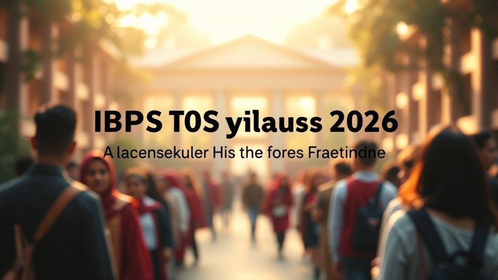 IBPS PO 2026 Complete Syllabus Guide: Prelims & Mains Exam Pattern