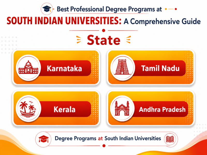 Best Professional Degree Programs at South Indian Universities 2026